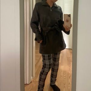 Remy Lamb leather coat sz S